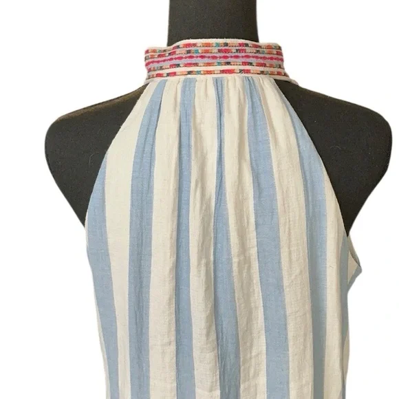 THML Tank Style Embroidered Bohemian Shift Dress - Picture 6 of 13